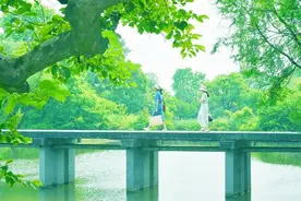 杭州西溪湿地秘境中的美宿，坐船入住湖景房享露天泳池丨十里芳菲图片