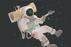 感受孤独：一个人的宇宙星空图片