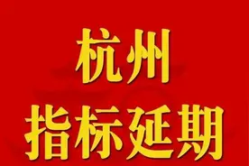 浙江杭州市中小客车车牌指标延期方法，杭州浙A车牌如何申请延期图片