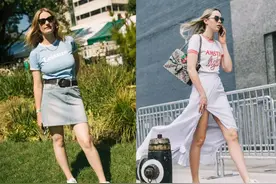 大胸VS平胸，穿同一件衣服的你们，区别到底有多大？图片