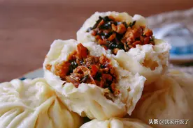 宅了半个月，这包子百吃不厌，比酱肉包还香，油而不腻，出锅必光图片