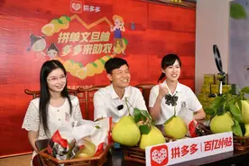 公益助农直播全景展现产地直发 拼多多走进国家地标农产品文旦柚家乡图片