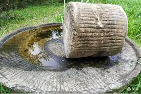 家乡的碾子随州作者王从伦图片