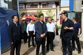 王东红调研重大项目建设工作图片