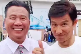 老戏骨李子雄晒近况，与万梓良首次合作太紧张，为背台词整夜没睡图片