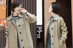 看了无数小个子穿搭，还是最喜欢她的外套示范，美得优雅又大方图片