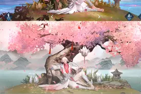 王者荣耀诸葛亮武陵仙君优化,桃花更明显真实山水风格,网友求返场图片