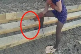 妹子长点心吧，哪有穿着裙子干电焊的，一看就是为了作秀图片
