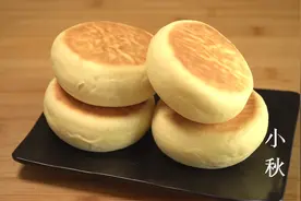 喜饼怎么做？6两面粉3鸡蛋，记住这个比例，口感细腻比面包好吃图片