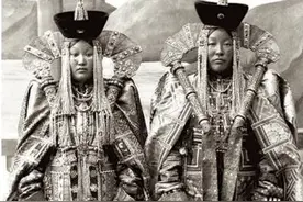 百年前蒙古珍贵老照片，不愧是骑在马背上的民族，女人也会骑马图片