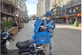 打工不用到外地 饿了么蓝骑士成大凉山家门口的脱贫就业热门选择图片