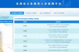 天津各区小学招生方案公布！附招生政策问答图片