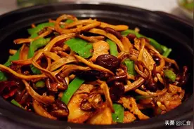 由茶树菇为原材料的高档食材家常做，集美味与营养于一身的食谱图片