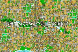 99999个天然村庄？那些年，我的世界流传甚广的5个“神秘”种子图片
