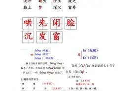 二年级语文上册第三单元《妈妈睡了》预习学案+课时练习，收藏吧图片