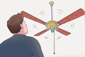 童年阴影：风扇如果掉下来，会把头削掉吗？图片