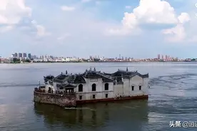 万里长江第一阁，鄂州观音阁 屹立了700年图片