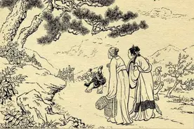 民间故事：老翁托孤图片