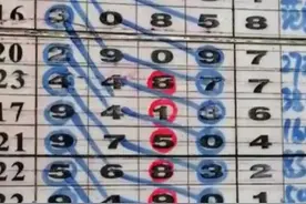 排列五第21260期最新规律走势图9月27日图片