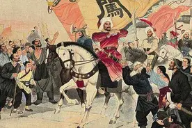 农民起义军首领李自成，沉醉于安于现状，惨死于河边图片