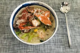 营养美味，私房排骨海鲜粥，独家秘方图片