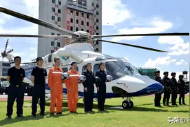 “之江蓝鹰”在天空传递平安力量图片
