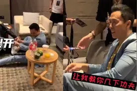谢霆锋被甄子丹强迫学功夫 大叫：我真的不行了图片