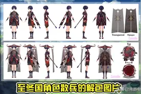 原神：内鬼又来了，稻妻城解包图片，至冬角色散兵模型，体力月卡图片