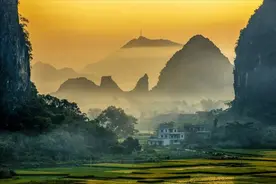 仙人在广西留下的水墨画，美得让人窒息，旅游旺季时人少还免费图片