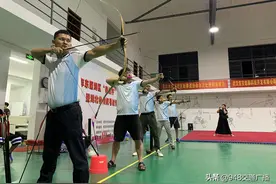 138名射手挽弓搭箭！湖北省传统弓射箭邀请赛在汉开赛图片