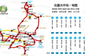 新疆旅游，北疆大环线与南疆大环线，哪个更好？另一条环线更美图片