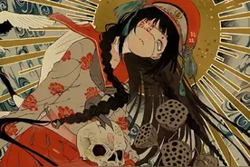 如此邪魅狂狷，日本插画师壺也ティアさ暗黑系头像壁纸走一波图片