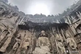 假期前三天，龙门石窟景区游客量突破10万人次图片