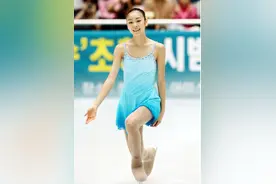 体坛女神金妍儿，花滑中的白富美，内外兼修的女运动员图片