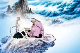 短文：有感孔子问道老子图片