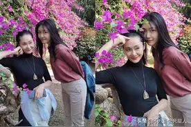 56岁于文华皮肤紧致，二婚网恋嫁音乐家，23岁女儿颜值高图片