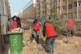 大同振华南街街道在18个社区开展爱国卫生活动图片