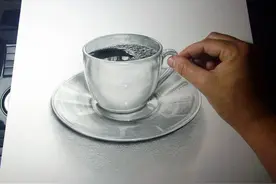 素描 透明物体 透明塑料 质感图片