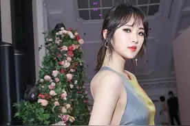 “华为二公主”姚安娜确实美，肤白貌丽腿也长，这气质说明星都信图片