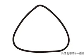 每天学一幅简笔画--端午节粽子的画法步骤图解教程图片