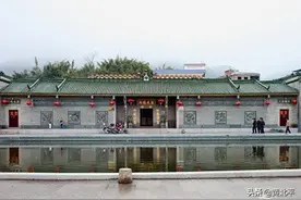 广东兴宁市刘氏总祠，这里生活着的刘姓来自于刘邦后裔图片