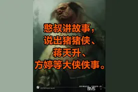 憨叔讲故事，说出猪猪侠、蒋天升、方婷等大侠佚事图片