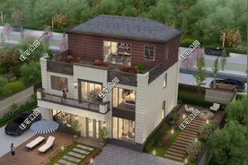 给农村父母建养老房，就选这套11×10米三层别墅，造价不贵还实用图片