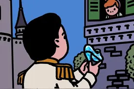 怪不得都说童话里都是骗人的，灰姑娘这样穿水晶鞋？毁童年啊图片