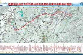 新建成都至达州至万州铁路达州南站至成都段环境影响报告书》图片