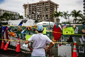 美国塌楼第10天，活埋144人全遇难？龟速救援又遇飓风图片