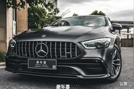 奔驰跑车——AMG GT 50，哑光黑的魅力图片