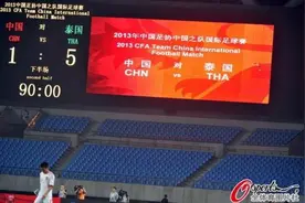 "国足1-5泰国"七周年，合肥奥体那一夜，国足究竟遭遇了什么？图片
