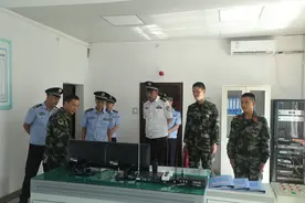 酷暑送清凉，慰问暖人心——宝鸡监狱开展为武警部队送清凉活动图片