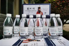 水质天然，瓶身优雅，阳明湖景区定制山泉水来啦！图片